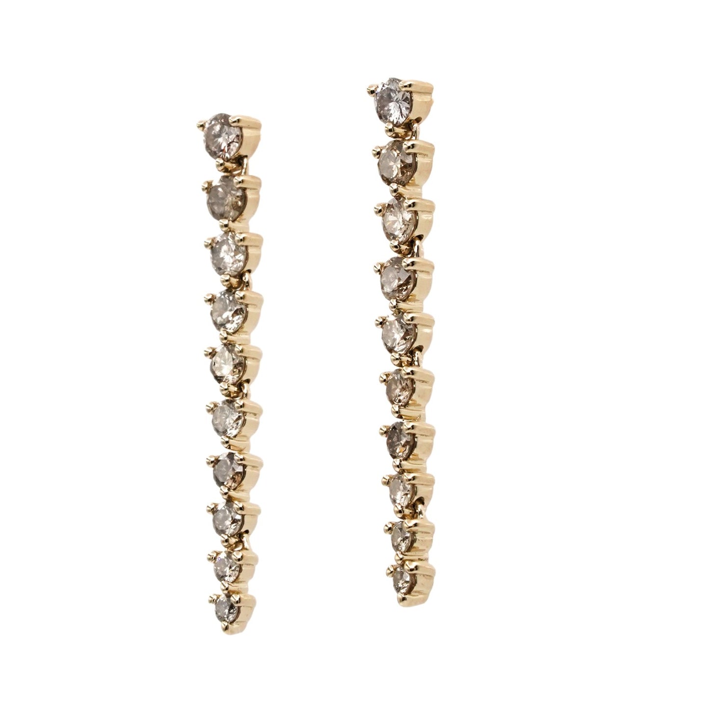 Champagne Diamond Chain Drops