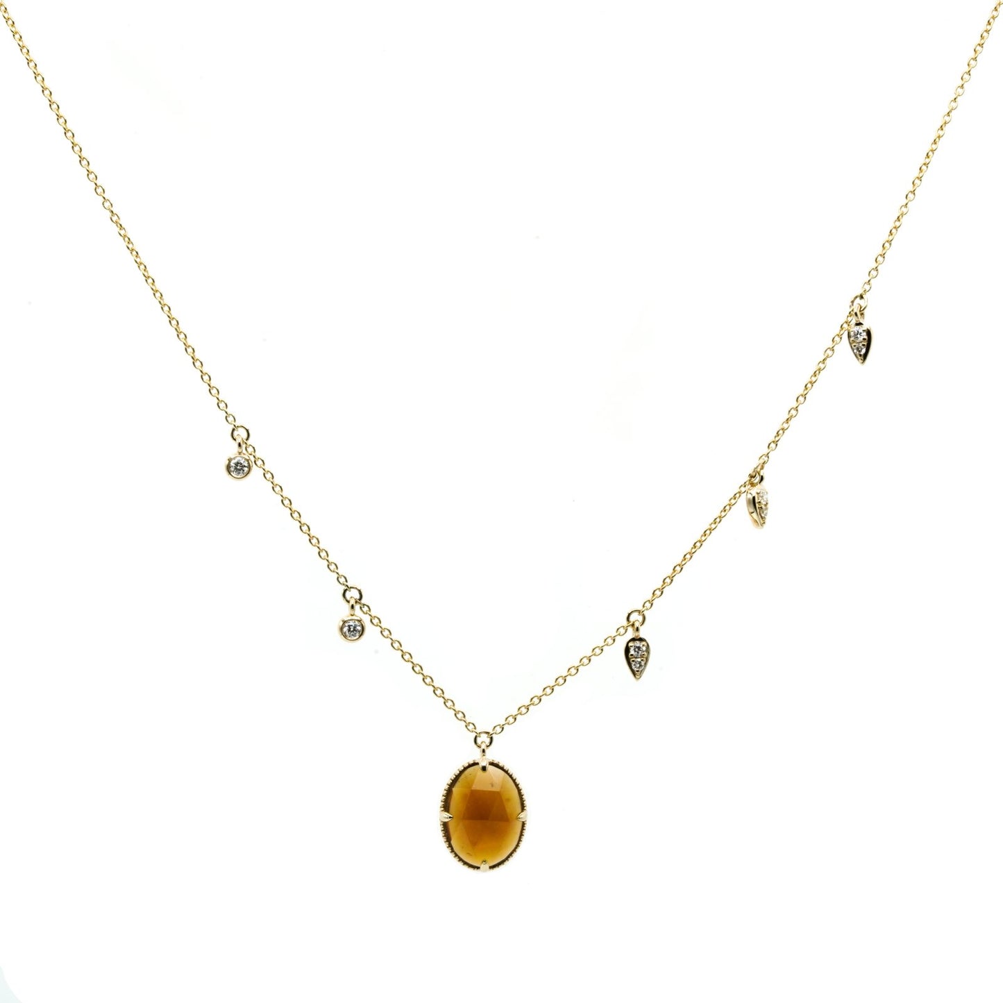 Potion Necklace - Cognac