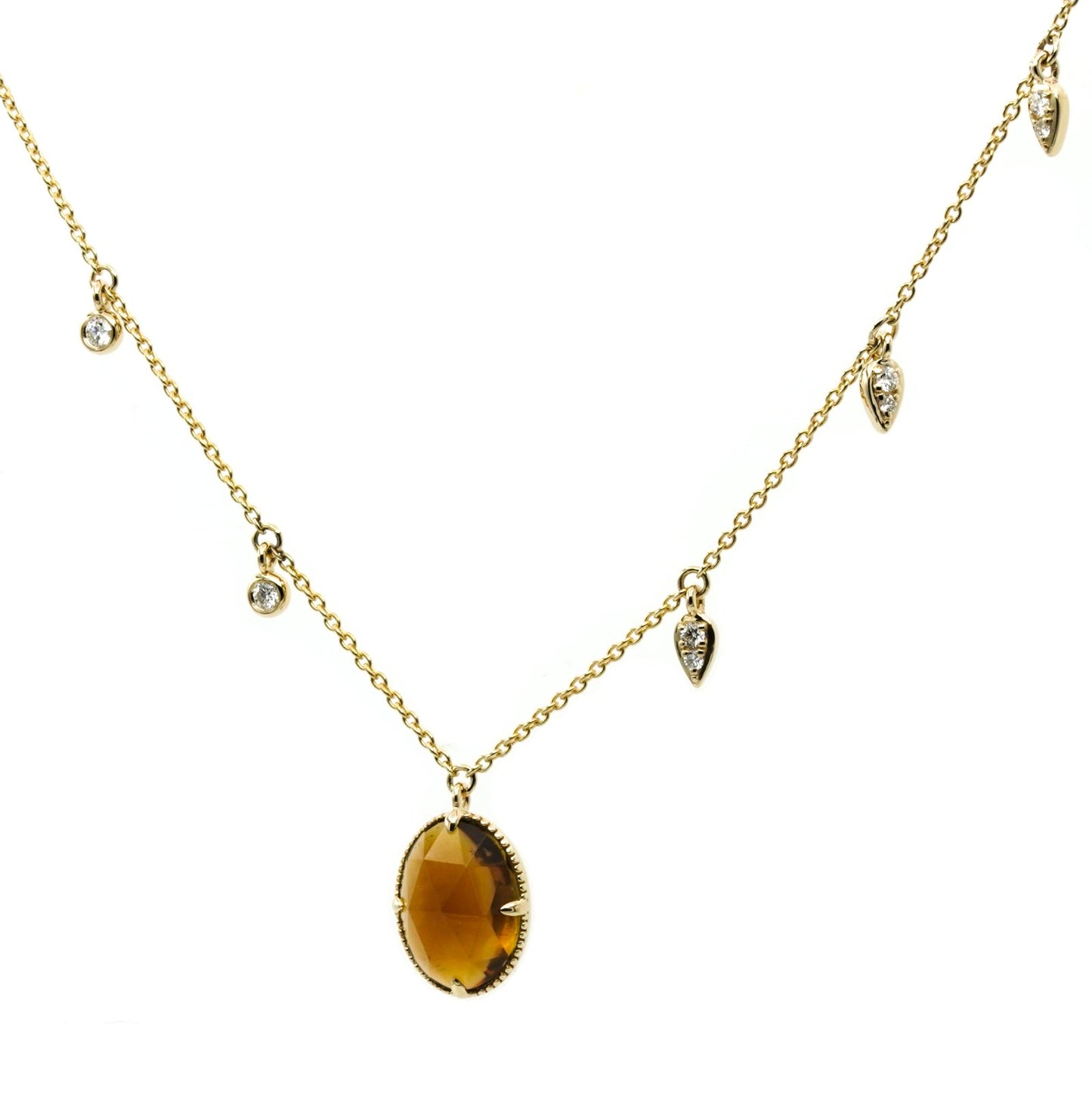 Potion Necklace - Cognac