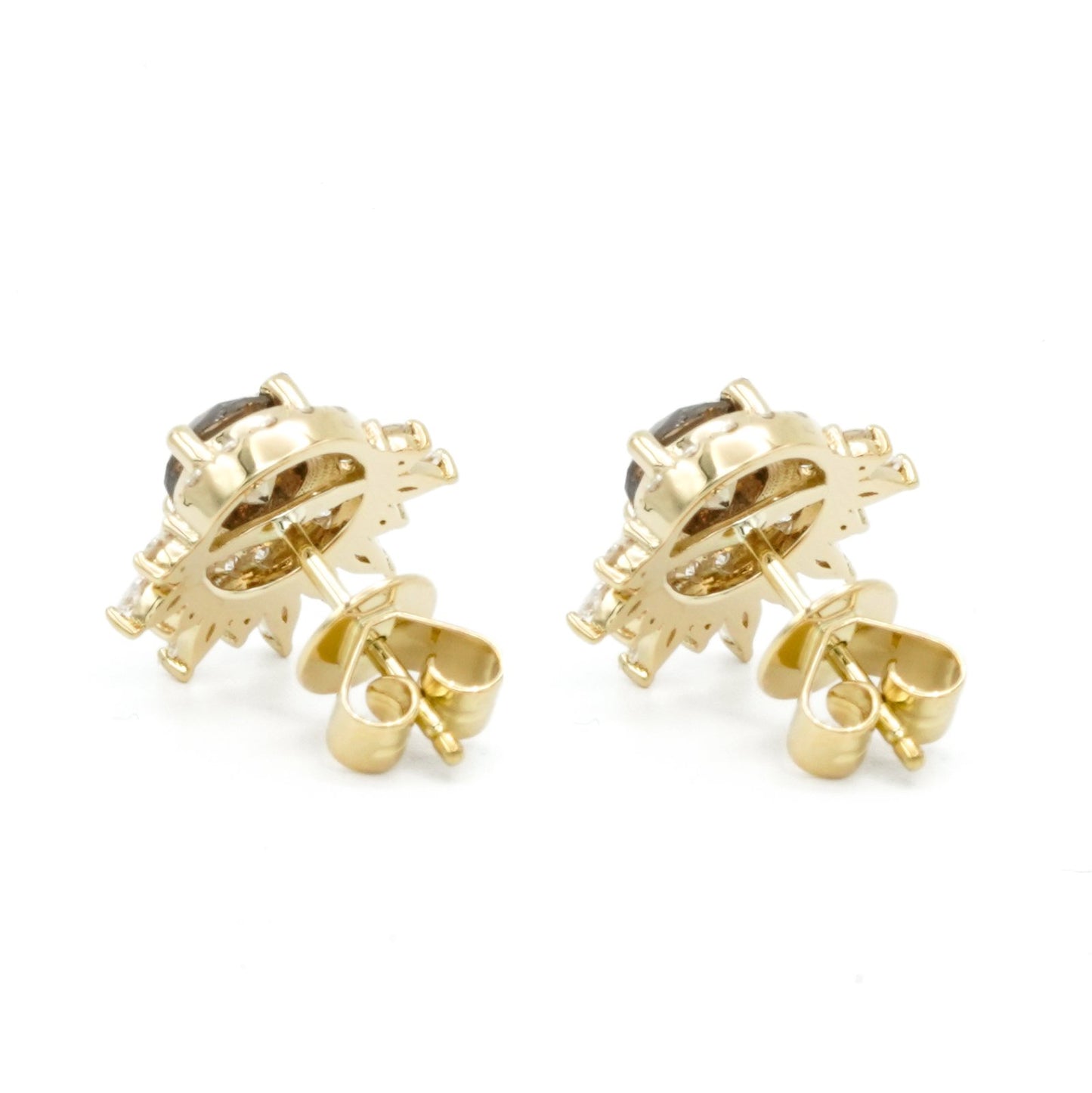 Anya Brown Diamond Earrings