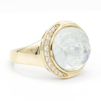 Luna Signet Ring