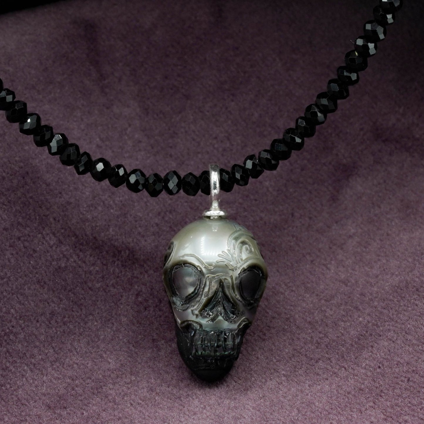 Tahitian Pearl Skull