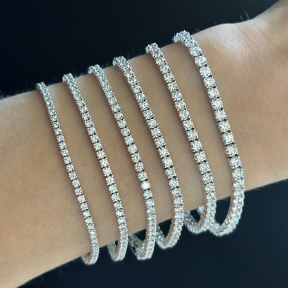 Lab Diamond Tennis Bracelet