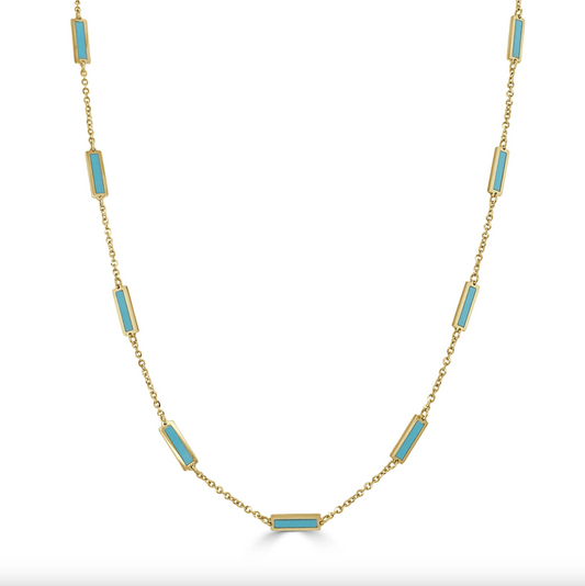Turquoise Station Chain