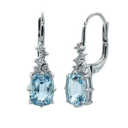 Ava Aquamarine Earrings