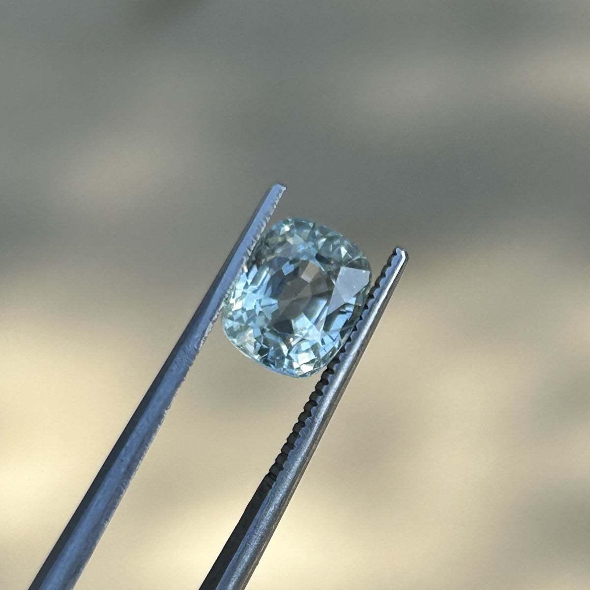 Cushion Cut Green Sapphire: 2.29 CT