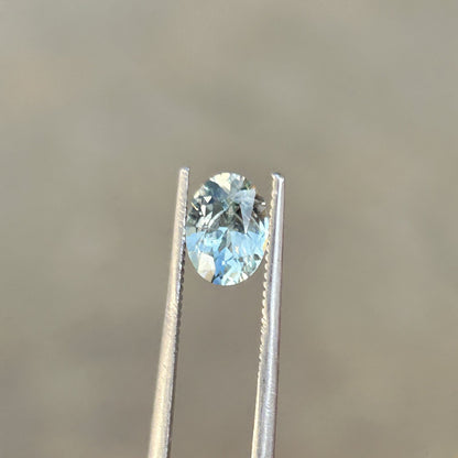 Oval Montana Sapphire: 1.06 CT
