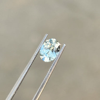 Oval Montana Sapphire: 1.06 CT