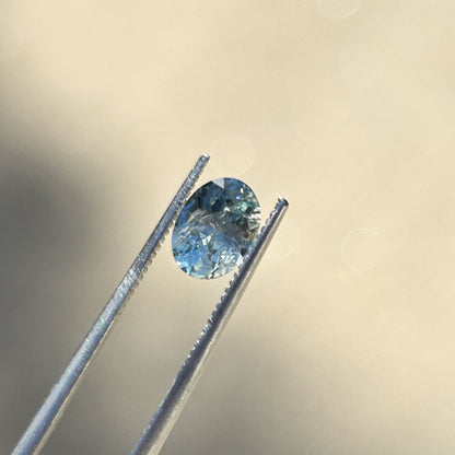 Oval Montana Sapphire: 1.06 CT